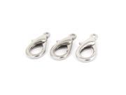 3pcs Jewelry Necklace Findings Parrot Lobster Clasps Claw Buckle Hooks