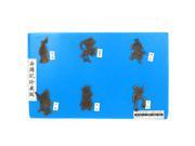 Unique Bargains Chinese Ancient Story Journey to the West Figures Foam Colleting Board Blue