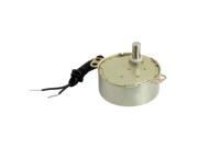 Gold Tone Case Microwave Oven Synchronous Motor 5 6RPM AC 220 240V 50 60Hz