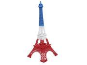 Unique Bargains White Blue Red Detachable Mini Paris Eiffel Tower Statue Model Ornament 38cm