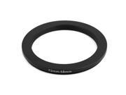 Camera 72mm 58mm Lens Filter Step Down Ring Adapter Accessory Black