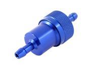 Unique Bargains 6mm Mounted Dia Blue Aluminum Oil Grease Cup for Motorbike