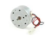 Unique Bargains 6 Volts 0.09Amp 12500RPM 2 Pin Plug Cylindrical Micro DC Motor