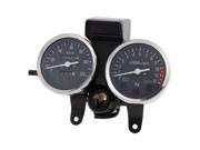 DC 12V Motorbike Dual Speedometer Odometer Tachometer Meter Gauge 0 12000r min