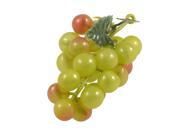 Unique Bargains Artificial Green Plastic Grape Simulation Fruit Ornament Decor