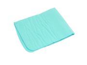 Unique Bargains Cyan Home Furniture Car Synthetic Chamois Cleaning Towel