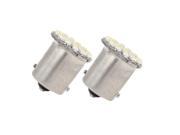 Car 1206 22 LED BA15S 1156 Corner Tail Turn Signal Light White 1073 1159 2 Pcs