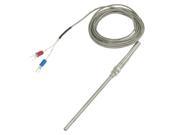 Unique Bargains Unique Bargains K Type 100x5mm 800C Probe Thermocouple Temperature Sensor Cable 3 Meters