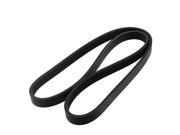 Replacement Auto Car Air Conditioner Black 1105mm V Ribbed Belt Black