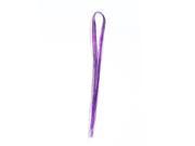 Purple Synthetic Fiber Long Straight Hair Wig Decor for Woman