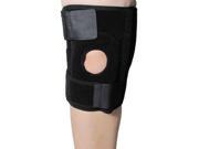 Unique Bargains Adult Sports Hinged Knee Brace with Stabilizer Knee Patella Protector