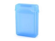Blue Plastic 3.5 HDD Protector Storage Hard Drive External Case Box Guard