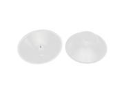 2PCS 4.3 Clear Plastic Oil Collecting Cup Tray Filter Kitchen Range Hoods Parts