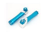 Unique Bargains Pair Blue Front Fork Damping Shock Absorber Decorative Bottles for Motorcycle