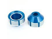Unique Bargains Motorcycle Metal Modified Fork Cup Front Wheel Cups Replacement Blue x 2