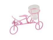 Unique Bargains Unique Bargains Pink Transparent Bicycle Style Wine Cap Ornament Decoration Gifts