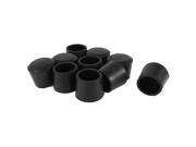 Unique Bargains 35mmx47mmx39mm Chair Table Leg Recessed Rubber Feet Bumpers x 10