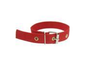 Unique Bargains Unique Bargains Harness Red Nylon Fabric Leash Collar Rope for Puppy Pets