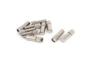 Unique Bargains 6mm x 20mm Furniture Cabinet Straight Shelf Supports Pegs Pins 10 Pcs