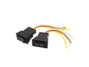 2pcs Car 5 Pins Window Glass Lifter Controller Switch Harness Cable