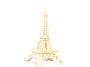 Household Desk Decoration 3D Eiffel Tower Intelligence Toy Beige