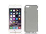 Unique Bargains TPU Soft Case Cover Shell Protector Black for iPhone 6 Plus 5.5