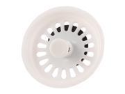 Kitchen Bottom Ring Perforated Sink Strainer Filter Stopper 80mm Dia