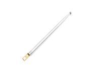 Straight Shaft 3 Sections Aerial 15cm 37cm Telescoping Whip Antenna