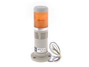 Industrial 12V AC Safety Yellow Flash Signal Tower Light Warning Stack Lamp