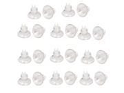 Unique Bargains Aquarium Fish Tank 25mm Dia Suction Cup Air Line Tube Clip Holder Clear 22 Pcs