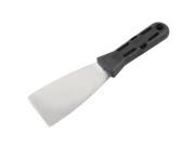 Unique Bargains Black 4 Length Handle 2 Width Blade Painting Decorating Wall Putty Scraper