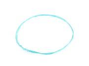 Unique Bargains Dress Headdress Flower DIY Craft Jewelry Wire Teal Blue 1mm Dia 80cm 4 Pcs