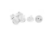 Cooktop Plastic Gas Stove Fire Heat Control Rotary Range Switch Knobs 6 Pcs