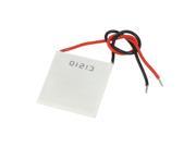 Unique Bargains 12VDC 10A Electronic Thermoelectric Cooler Cooling Peltier Plate 40mmx40mm