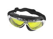 Unique Bargains Lady Men Outdoor Activity Adjustable Strap Ski Goggles Eye Protector