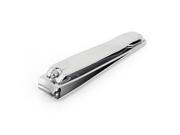 Unique Bargains Sliver Tone Metal Curved Edge Finger Toe Nail Clippers Trimmer Cutter