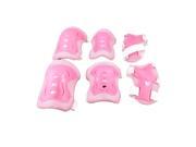 Skateboarding Safety Protective Gear Set Wrist Guard Elbow Knee Pads for Girls Kids