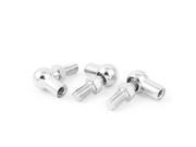 8mm Male 5mm Female Thread L Shaped Ball Joint Rod End Bearing 3pcs