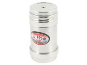 3.2 Height Stainless Steel Spices Case Salt Pepper Shaker Silver Tone