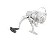 YA5000 Series 5.5 1 Gear Ratio 3BB Smooth Cast Metal Handle Spinning Fishing Reel Silver Tone
