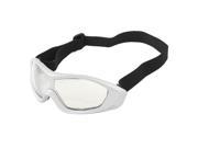 Unique Bargains Unisex Portable Clear Lens Stretchy Band Wind Sand Eyes Protector Goggles