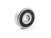 Unique Bargains 10mm x 35mm x 11mm Rubber Shielded Deep Groove Ball Bearing 6300RS
