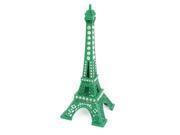 Unique Bargains Home Office Decor Green Rhinestone Paris Eiffel Tower Miniature Statue Model