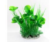Manmade Plastic Artificial Green Plant for Fish Tank Decortaion 7.4 High