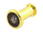 Gold Tone 180 Degree Peephole Wide Angle Lens Door Viewer