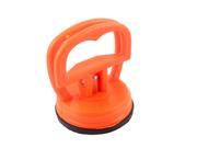 Portable 2.2 Dia Base Orange Red Glass Moving Suction Cup Plate