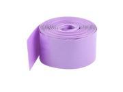 Unique Bargains 29.5mm 18.5mm PVC Heating Pinch Tubing Wrap 33ft for 18650 18500 Battery