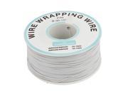White Insulated PVC Coated 30AWG Wire High Temperature Resistant Wrapping Wires