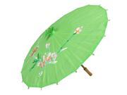 Home Party Decoration Flower Painting Pattern Fold up Parasol 22 Ryxoq