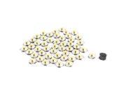 Unique Bargains 50 Pcs 4mmx4mmx2.5mm 4 Pin PCB Momentary Tactile Tact Push Button Switch